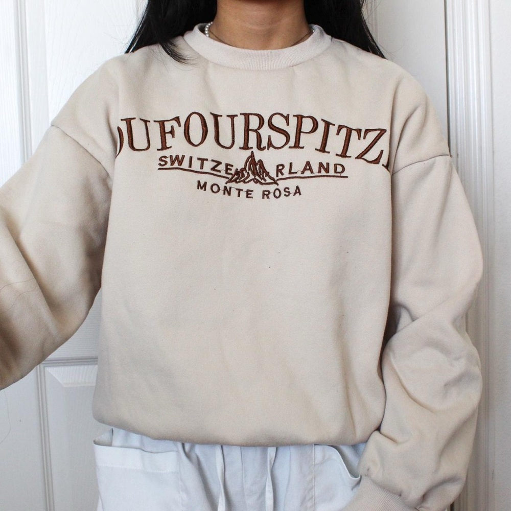 Cream Crewneck Sweater
